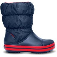Crocs Winter Puff Boot Kids Navy/Red, EU 24-25 / US C8 / 149 mm - Snowboots