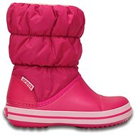 Crocs Winter Puff Boot Kids Candy Pink, EU 32-33 / US J1 / 200 mm - Sněhule