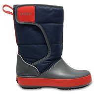 Crocs LodgePoint Snow Boot Kids Nvy/SGy, EU 34-35 / US J3 / 217 mm - Snowboots