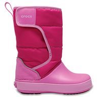 Crocs LodgePoint Snow Boot Kids Candy Pink/Party Pink, EU 33-34 / US J2 / 208 mm - Hócsizma