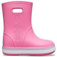 Crocs Crocband Rain Boot Kids Pink Lemonade/Lavender, EU 33-34 / US J2 / 208 mm - Holínky