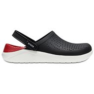 Crocs LiteRide Clog Kids Black/White, EU 34-35 / US J3 / 217 mm - Slippers