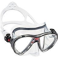 Cressi BIG EYES EVOLUTION, transparent/red - Diving Mask