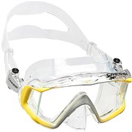 Cressi LIBERTY, transparent/yellow - Diving Mask