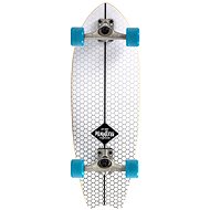 Mindless Surf Skate Fish Tail - White - 9.75" x 29.5" - Cruiser