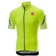 Castelli Entrata 3 Jersey FZ Yellow Fluo L - Cycling jersey