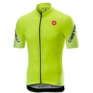 Castelli Entrata 3 Jersey FZ Yellow Fluo XL - Cycling Jersey