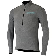Alpinestars Booter Warm Melange Grey/Atol Blue  - Cycling Jersey
