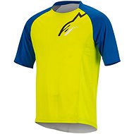 Alpinestars Trailstar S/S Lime/Royal Blue  - Cycling Jersey