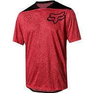 Fox Indicator ss Asym Jersey Red M - Cycling Jersey