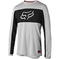 Fox Ranger DR Foxhead LS Jersey Grey XL - Cycling Jersey
