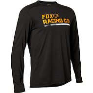 Fox Ranger Dr Ls Jersey Race Co Black M - Cycling Jersey