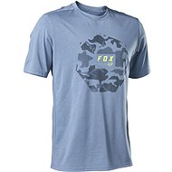 Fox Ranger Dr Ss Jersey Camo Moth Dusty Blue  - Cycling Jersey