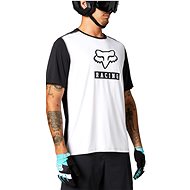 Fox Ranger Ss Jersey Block White  - Cycling Jersey