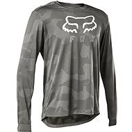 Fox Ranger Tru Dri Ls Jersey Grey  - Cycling Jersey