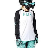 Fox W Defend Ls Jersey White/Black  - Cycling Jersey