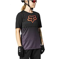 Fox W Flexair Ss Jersey Black/Purple  - Cycling Jersey