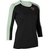 Fox W Ranger Dr 3/4 Jersey Black/Green  - Cycling Jersey