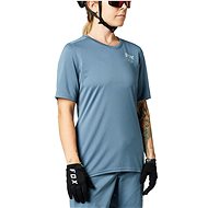 Fox W Ranger Ss Jersey Matte Blue  - Cycling Jersey