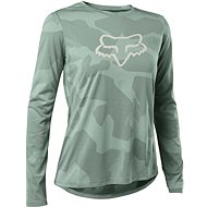 Fox W Ranger Tru Dri Ls Jersey Eucalyptus  - Cycling Jersey