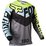 MX Fox 180 Trice Jersey Teal M - Cycling Jersey