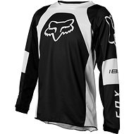 MX Fox Yth 180 Lux Jersey Black Y - Cycling Jersey