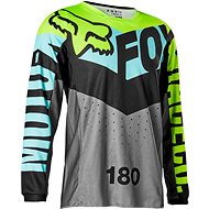 MX Fox Yth 180 Trice Jersey Teal YS - Cycling Jersey