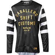 MX Shift 3Lack Caballero X Lab Jersey Black M - Cycling Jersey