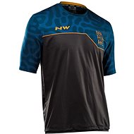 Northwave Enduro Jrs Ss MTB Graphite/Blue L - Cycling Jersey