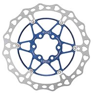 Brake disc TY-SPV-160TH-heart blue - Bike Brake Disc