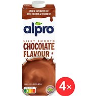 Alpro soy drink with chocolate flavour 4 x 1l - Plant-based Drink