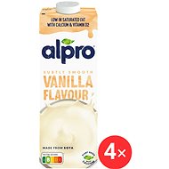 Alpro soy drink with vanilla flavour 4 x 1l - Plant-based Drink
