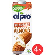 Alpro almond drink unsweetened 4 x 1l - Plant-based Drink