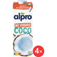 Alpro coconut drink unsweetened 4 x 1l - Plant-based Drink