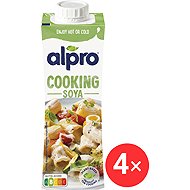 Alpro soy cooking product 4 x 250 ml - Plant-based Drink