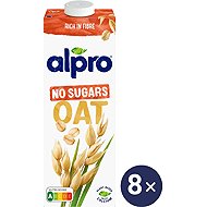 Alpro oat drink unsweetened 8x1l - Plant-based Drink