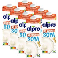 Alpro Soya drink unsweetened 8 × 1 l - Plant-based Drink