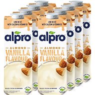 Alpro Almond drink with vanilla flavour 8 × 1 l - Plant-based Drink