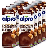 Alpro Almond drink with dark chocolate flavour 8 × 1 l - Plant-based Drink