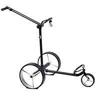 Davies Caddy QUICK FOLD NEW Black Matt with battery, silver wheels - Golf Cart