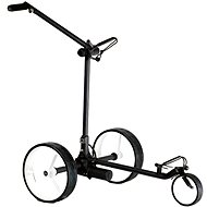 Davies Caddy SMART Black Matt with battery, white wheels - Golf Cart