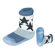 STERNTALER barefoot sock boots children's blue stars 8361910 - Baby Booties