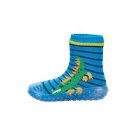STERNTALER barefoot socks children's socks blue, crocodile 8362101, 20 - Baby Booties
