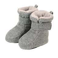 STERNTALER textile winter microfleece boots grey 5101616, 20 - Baby Booties