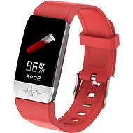Crefit Smart Watch DBT-ET1 červený - Fitness náramok