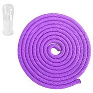 SEDCO Gymnastické bavlněné švihadlo 3m - PVC Tuba, fialová - Skipping Rope