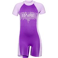 Bare Guppy Shorty Children's Wetsuit, 1mm, size 2, Purple - Neoprene Suit
