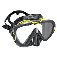 Mares Pure Wire, Black Silicone, Yellow Frame - Diving Mask