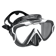 Mares Pure Wire, Black Silicone, White Frame - Diving Mask