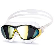 Head Horizon, Mirrored, Yellow - Swimming Goggles